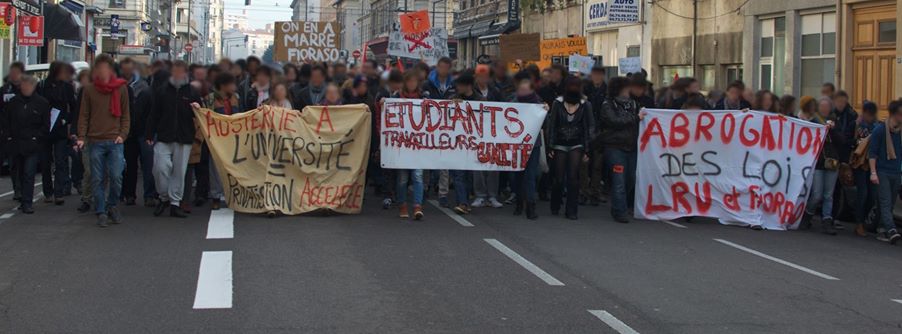 [MISE A JOUR] Solidarité face à la répression !  Relaxe des étudiants inculpés !