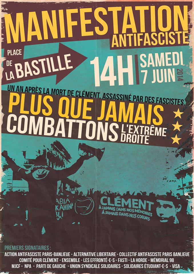 1 an après la mort de Clément : Appel à manifester de Solidaires étudiant-e-s