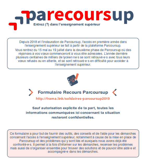 Parecoursup : quand Parcoursup ne répond plus, optez pour le recours