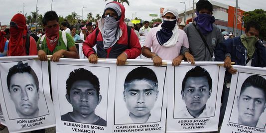 43 étudiant-e-s disparu-e-s au Mexique, les manifestations se multiplient