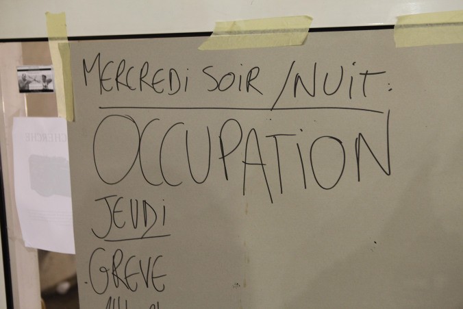 Communiqué des étudiant-e-s en lutte de l’ESAA